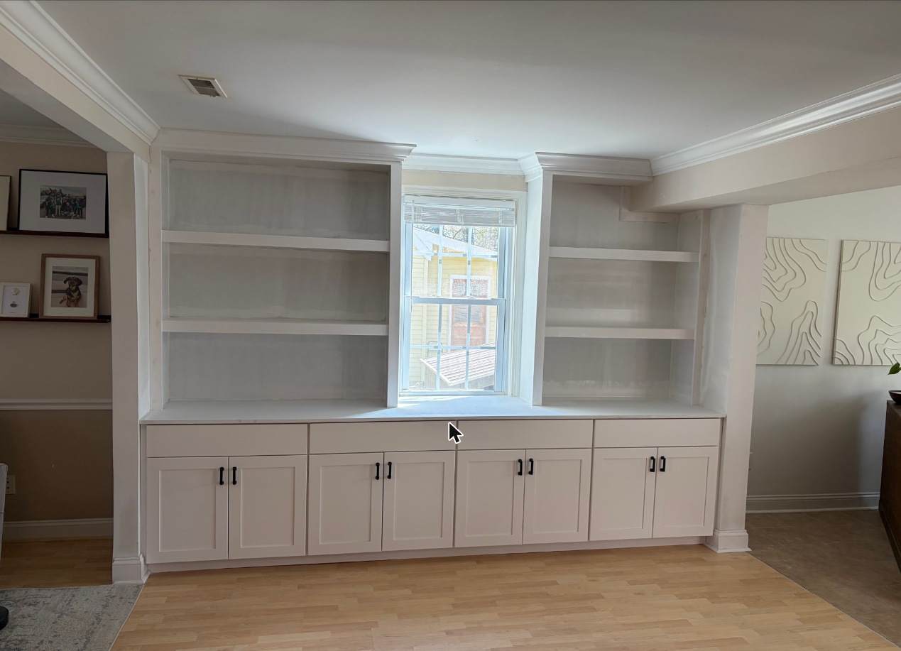 Custom built-in cabinets and shelving in Grasonville, MD — Assured Contracting Company